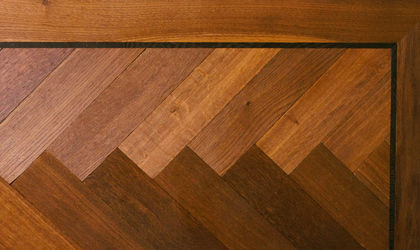 Eiken Visgraat Verouderd Dubbel Gerookt Olie Woca Naturel - Knulst Houten Vloeren - Nunspeet - www.knulsthoutenvloeren.nl